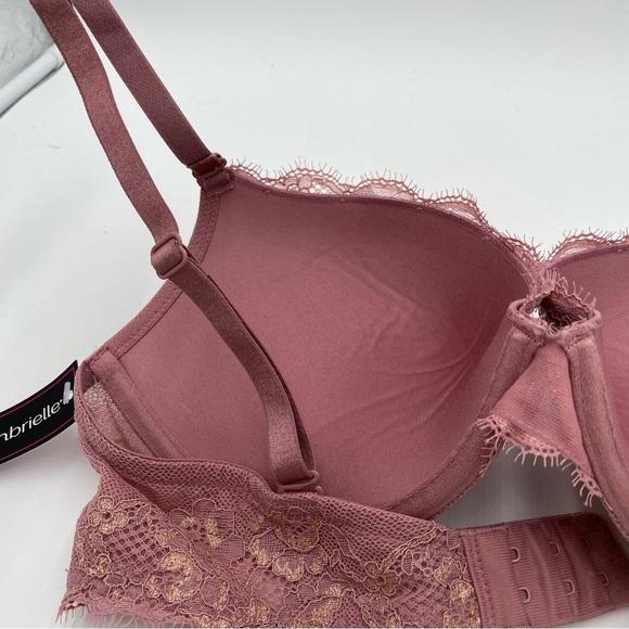 Maidenform Ambrielle Bundle Lot Set Of 2 Lace Push Up Bras Pink Size 36C (NWT) - Picture 9 of 10